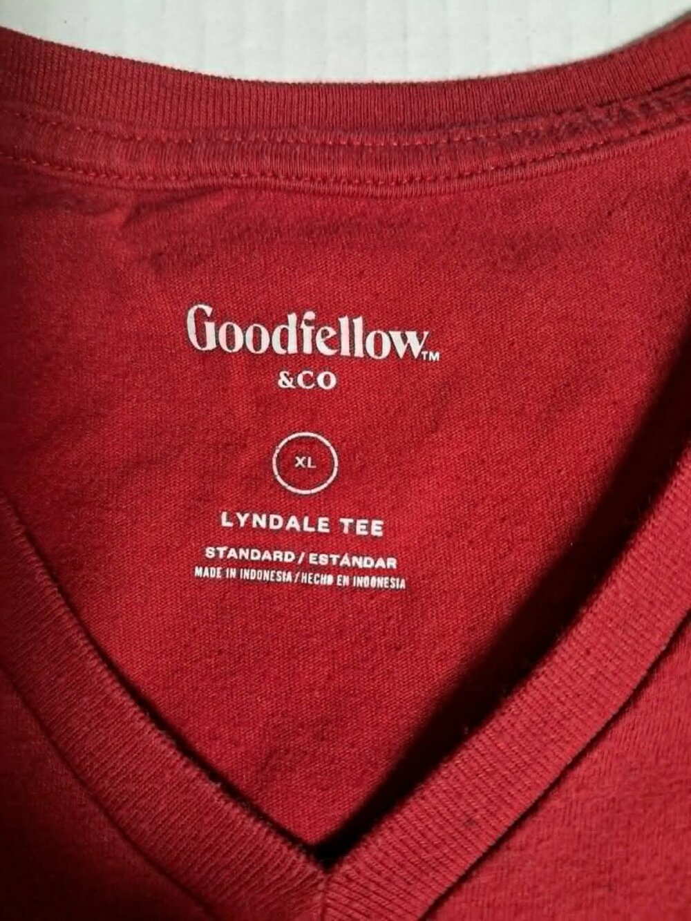 Men’s 3pc Tee Set – Spalding Tank, Star Wars Tee, Goodfellow Red Shirt-Size XL - Picture 6 of 10
